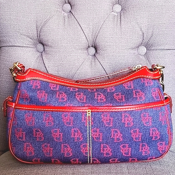 Dooney & Bourke - Denim saddle bag - Picture 3 of 17